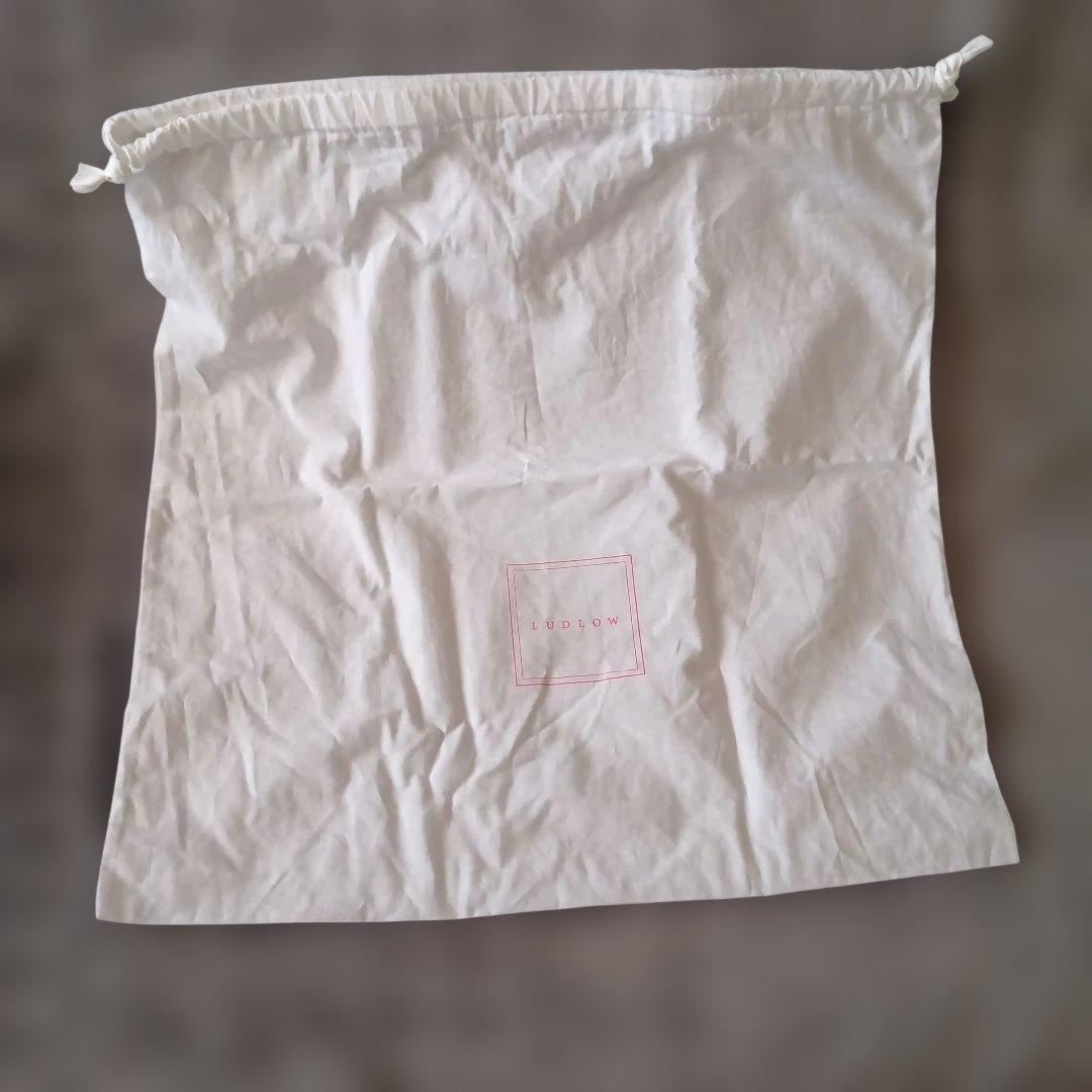 ラドロー LUDLOW サークル ファーバッグ フォックス レザー バスケット