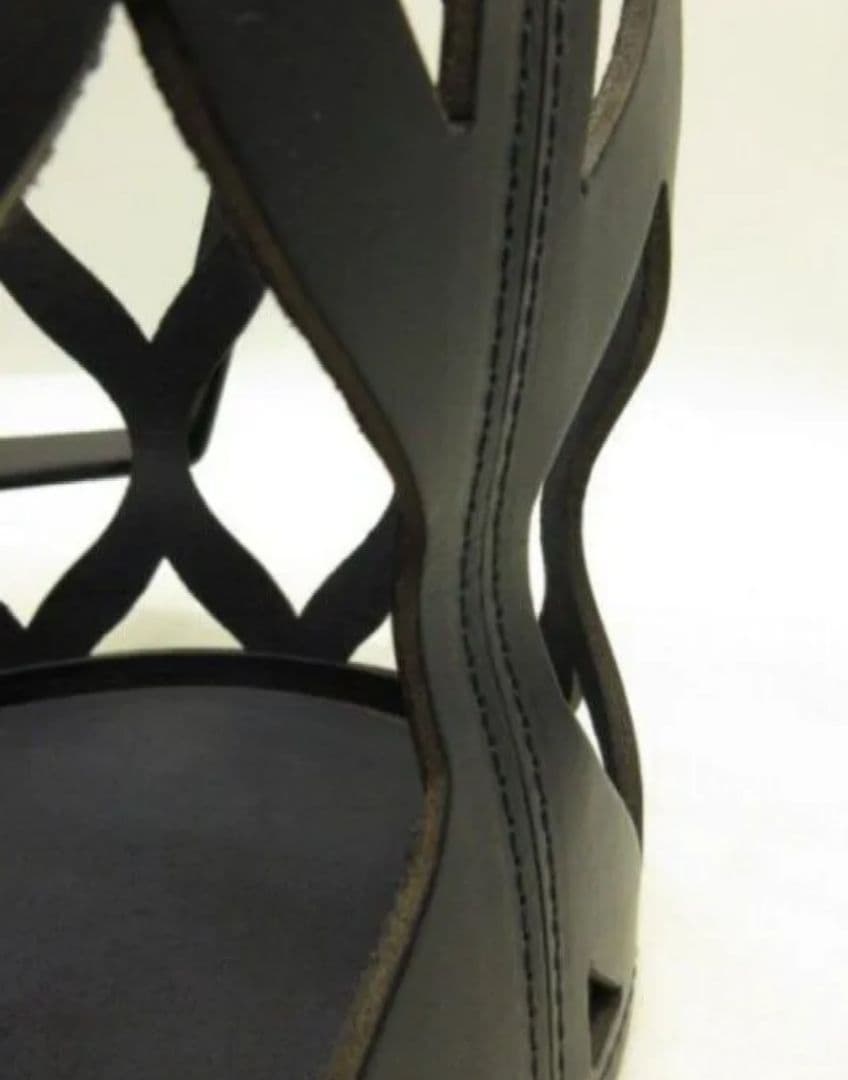 ラドロー LUDLOW サークル ファーバッグ フォックス レザー バスケット