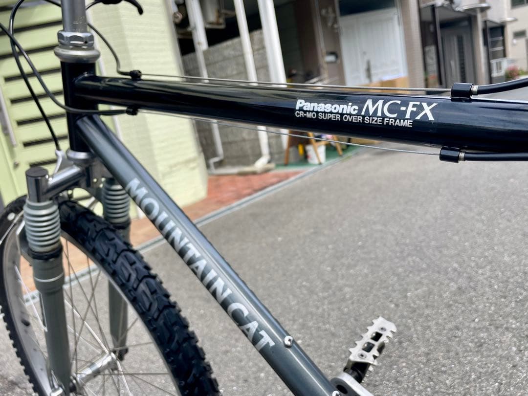 美車 1994年ビンテージクロモリパナソニックマウンテンキャット OLD MTB