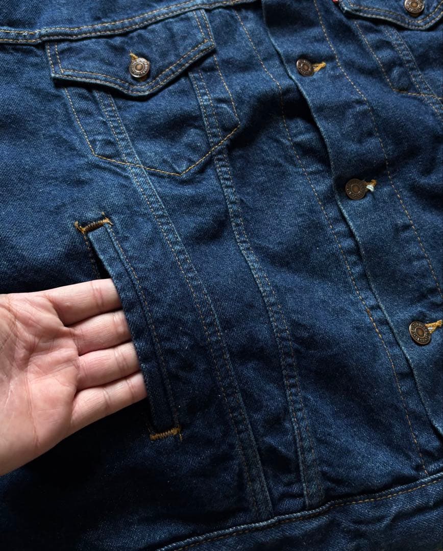 【濃紺】90s Levi’s 70506 デニム ジャケット USA製 46