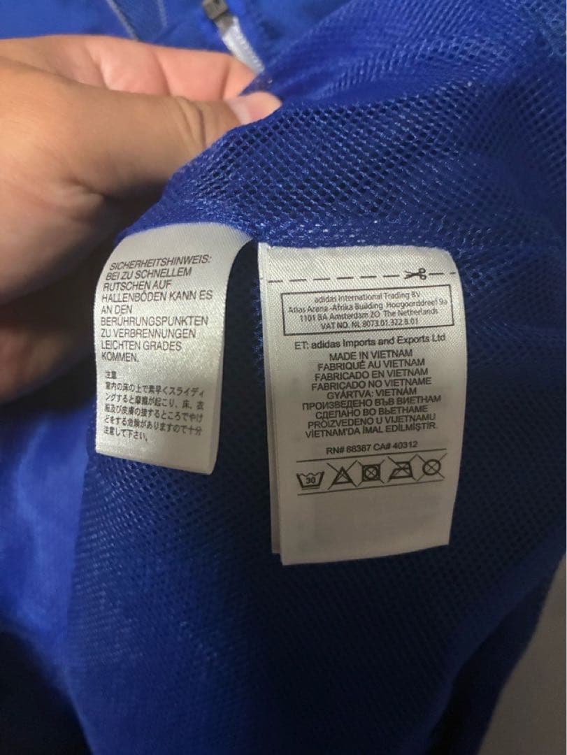 Chelsea チェルシー adidas アディダス ナイロンジャケット M