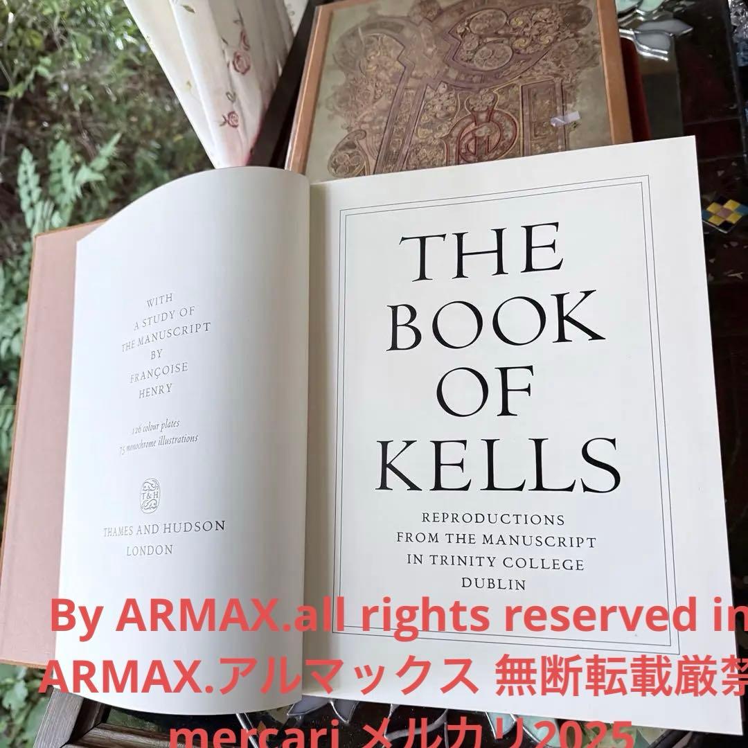 2182様感謝‼️至宝‼️世界で最も美しい本『ケルズの書』テムズ＆ハドソン社　洋書