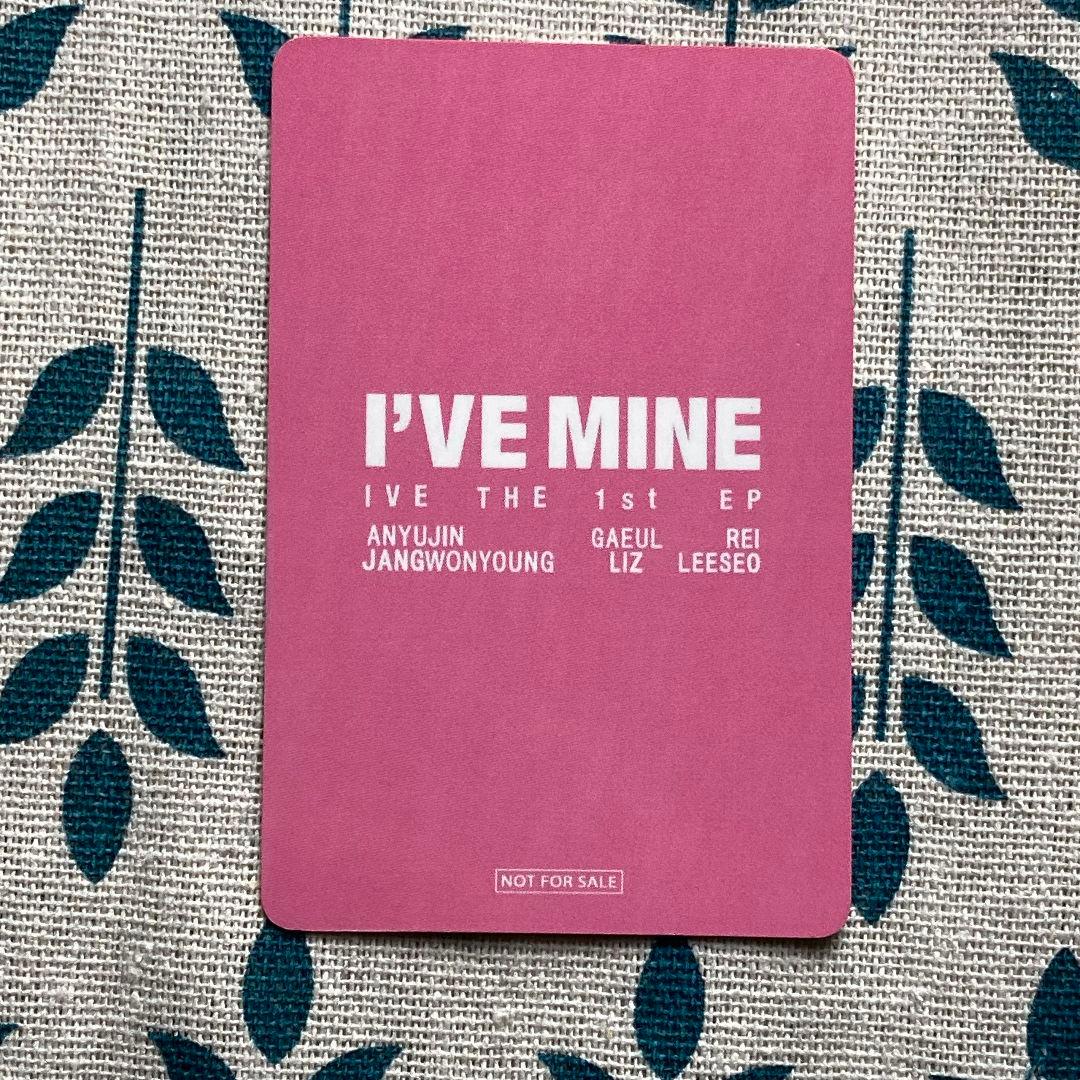 大阪 IVE MINE ウォニョン 会場限定 サノク トレカ