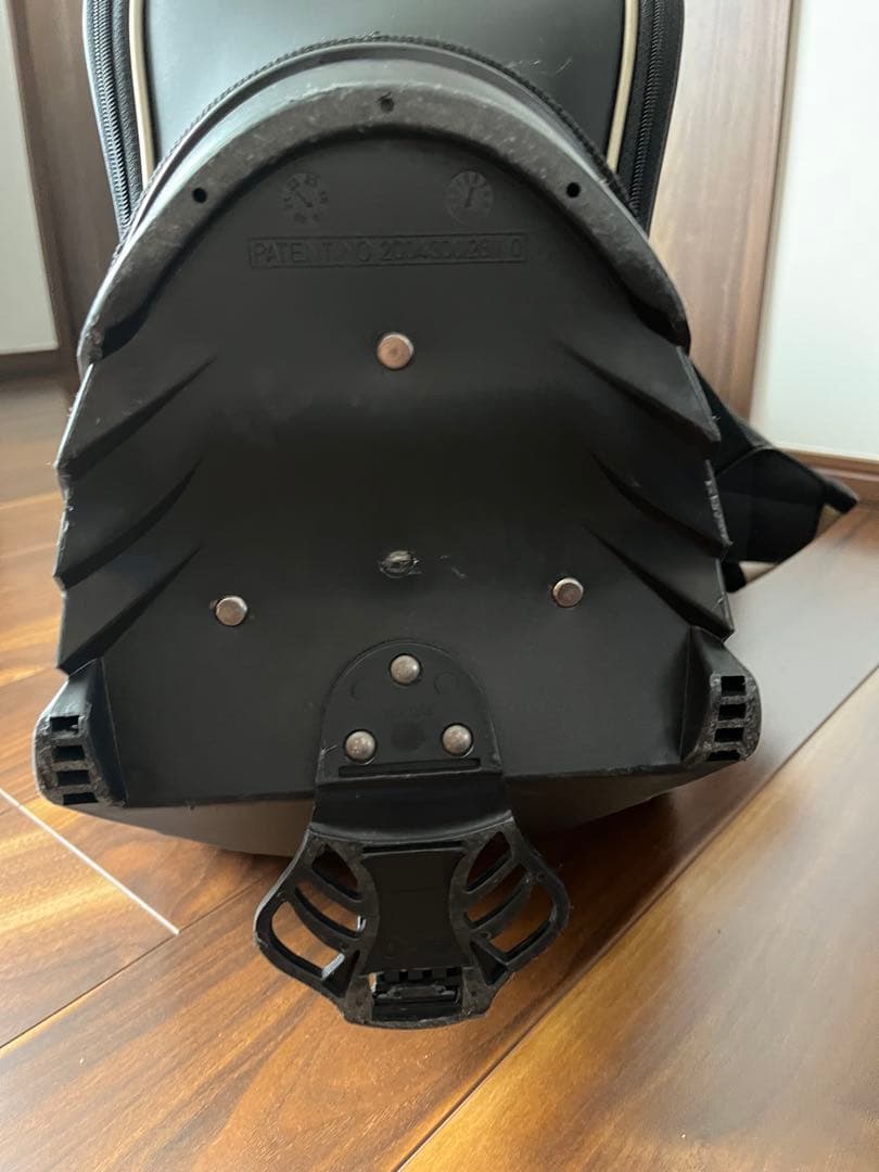 PING キャディバッグ 9号 未使用名札付スタンド型 黒/ベージュ