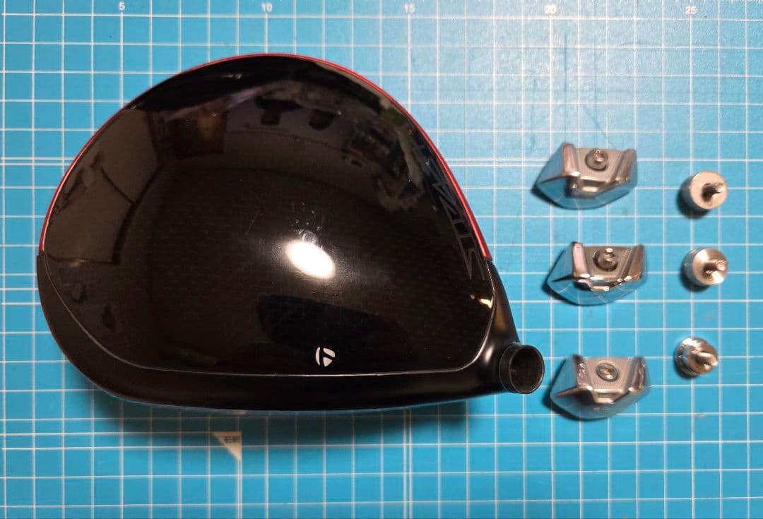 テーラーメイド STEALTH 2 ドライバーヘッド(交換ウェイト、カバー)