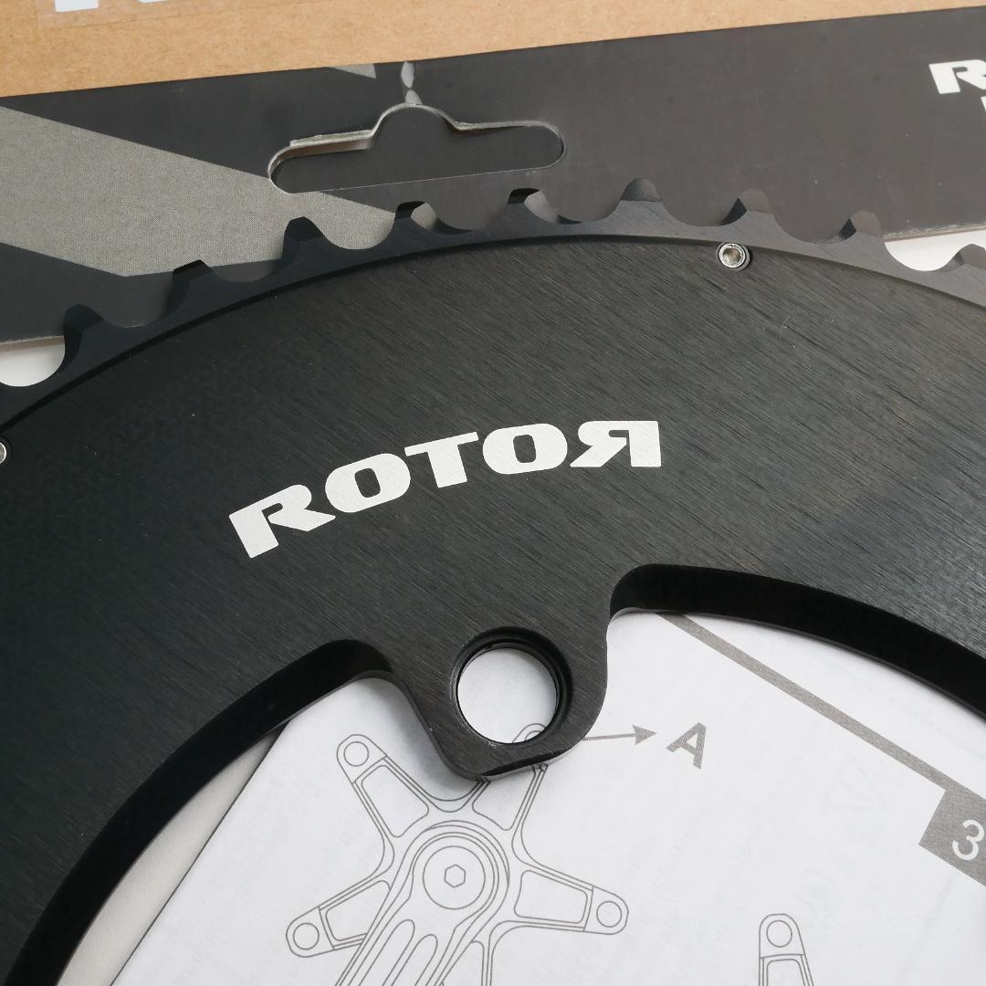 選手支給品 Rotor エアロラウンド アウターリング 54T シマノ対応 プロ