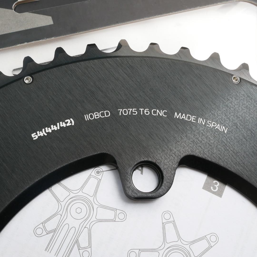 選手支給品 Rotor エアロラウンド アウターリング 54T シマノ対応 プロ