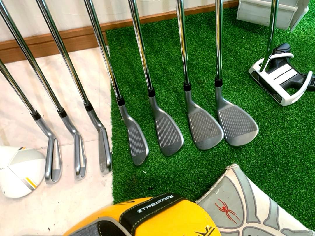 希少　左　レフティ　テーラーメイド　RBZ ゴルフクラブ フルセット　アディダス