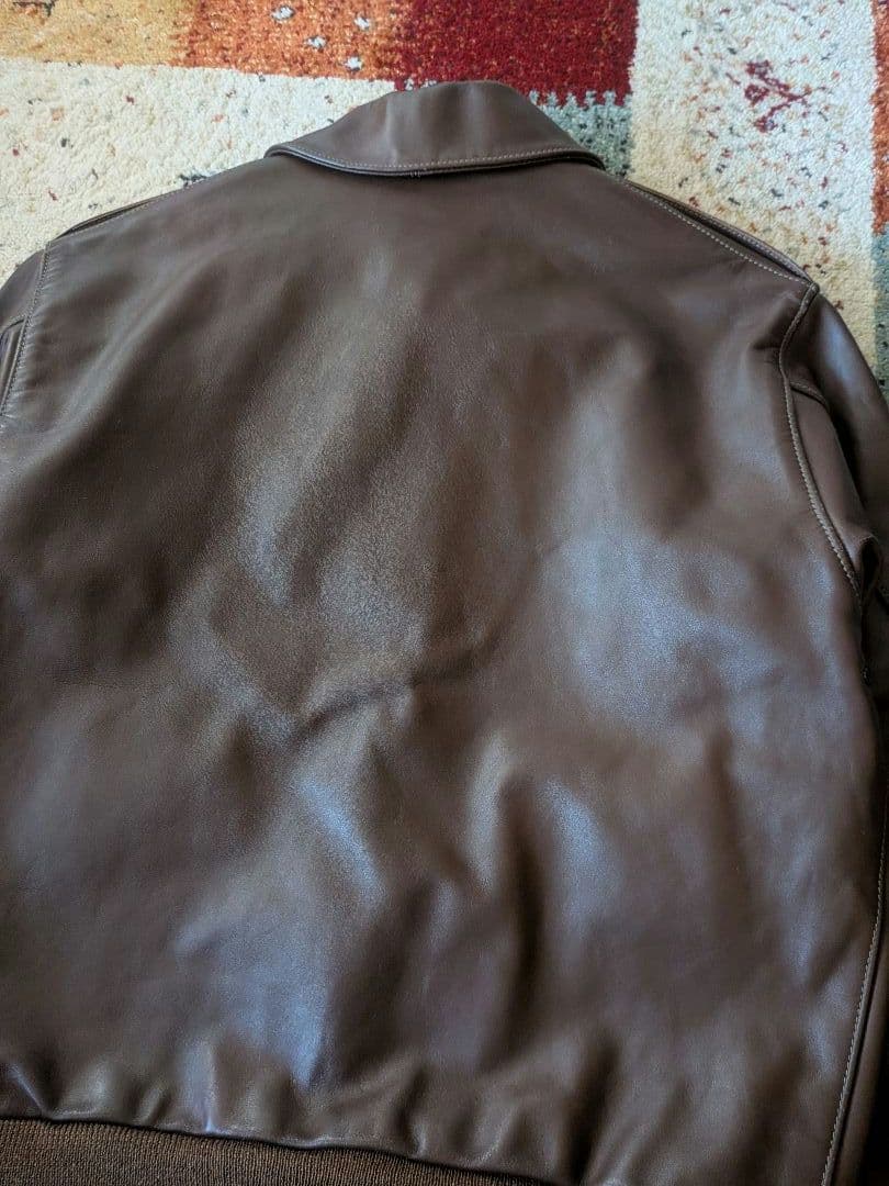 ジャケット・アウター Type A-2 ROUGH WEAR Leather EAST MAN