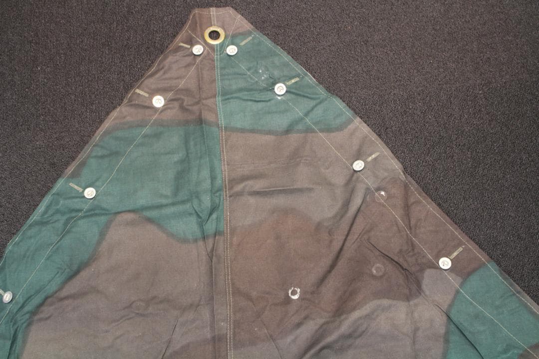 【訳あり】スウェーデン軍 テント 1枚 D 軍幕