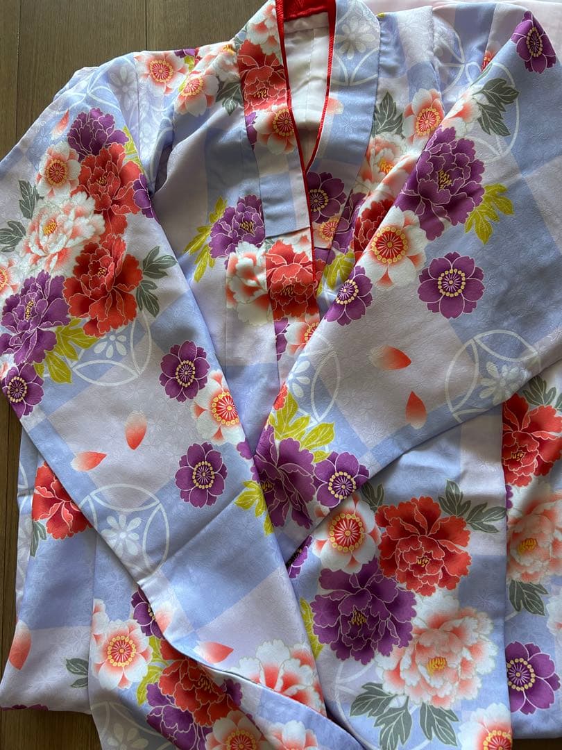 四つ身着物15点セット 七五三 着物 7歳 豪華15点フルセット