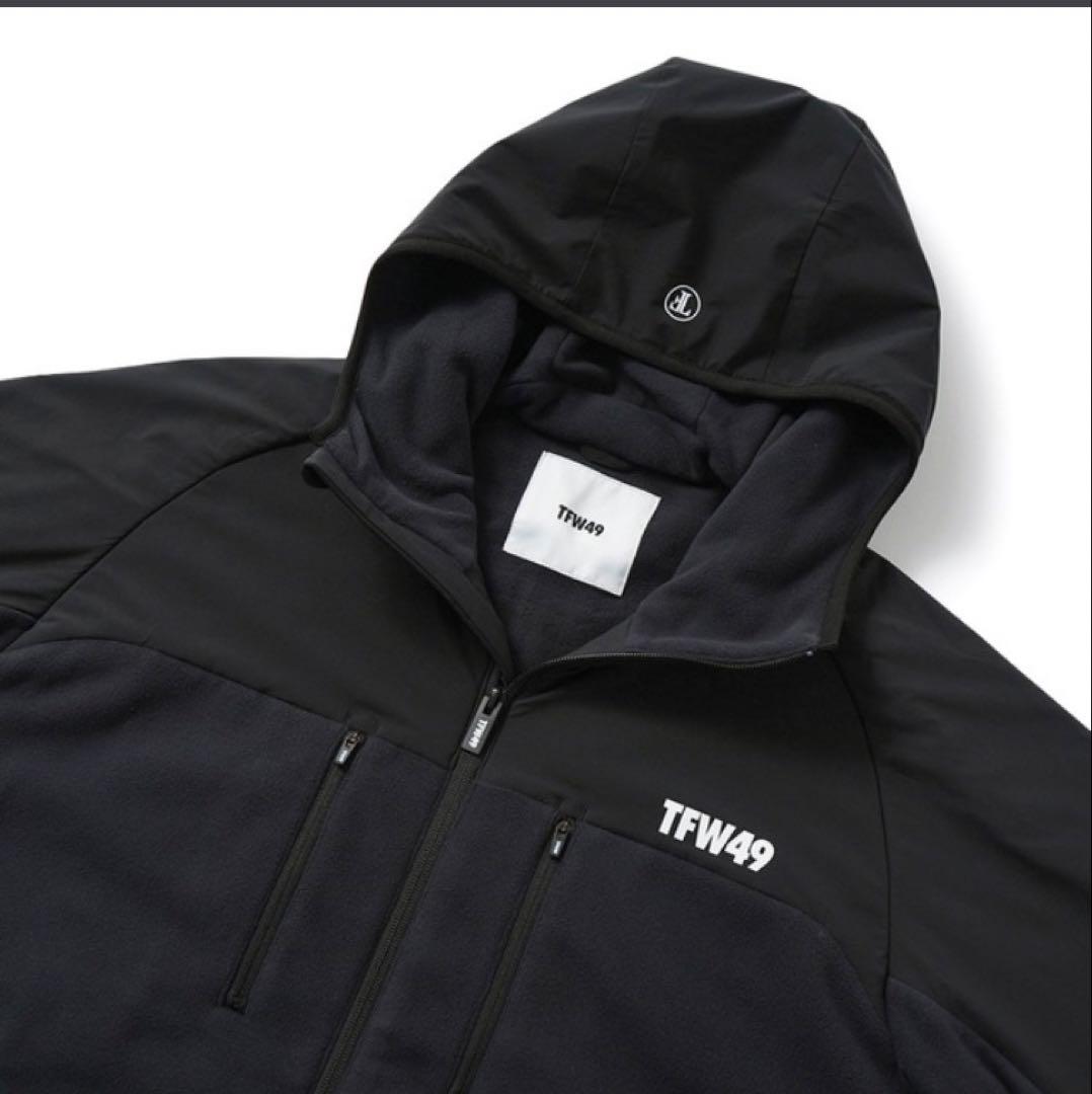 TFW49 FLEECE HOODIE BLOUSON ブラック Sサイズ