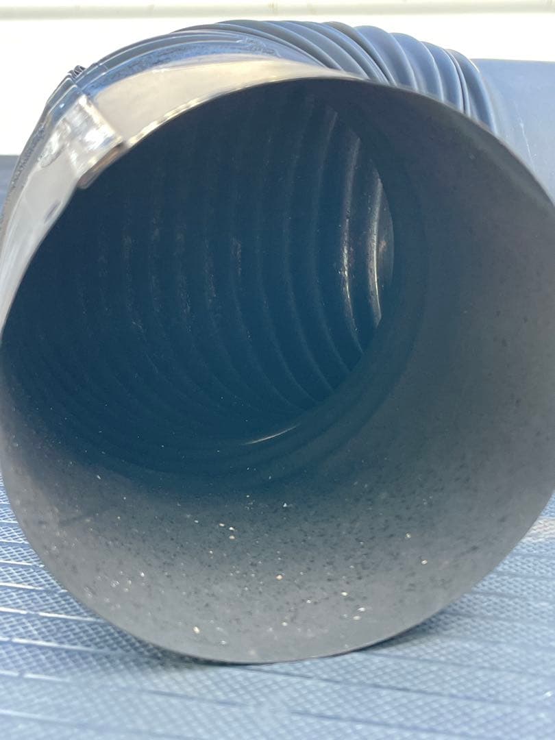 ホンマ製作所 黒耐熱 煙突3本 丸トップ エビ曲 106mm