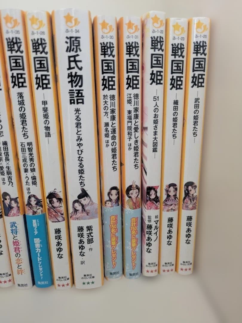 戦国姫・幕末姫・源平姫・源氏物語28冊セット