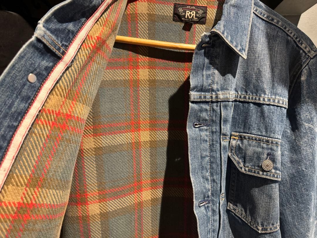 RRL デニムジャケット デニムブルー
