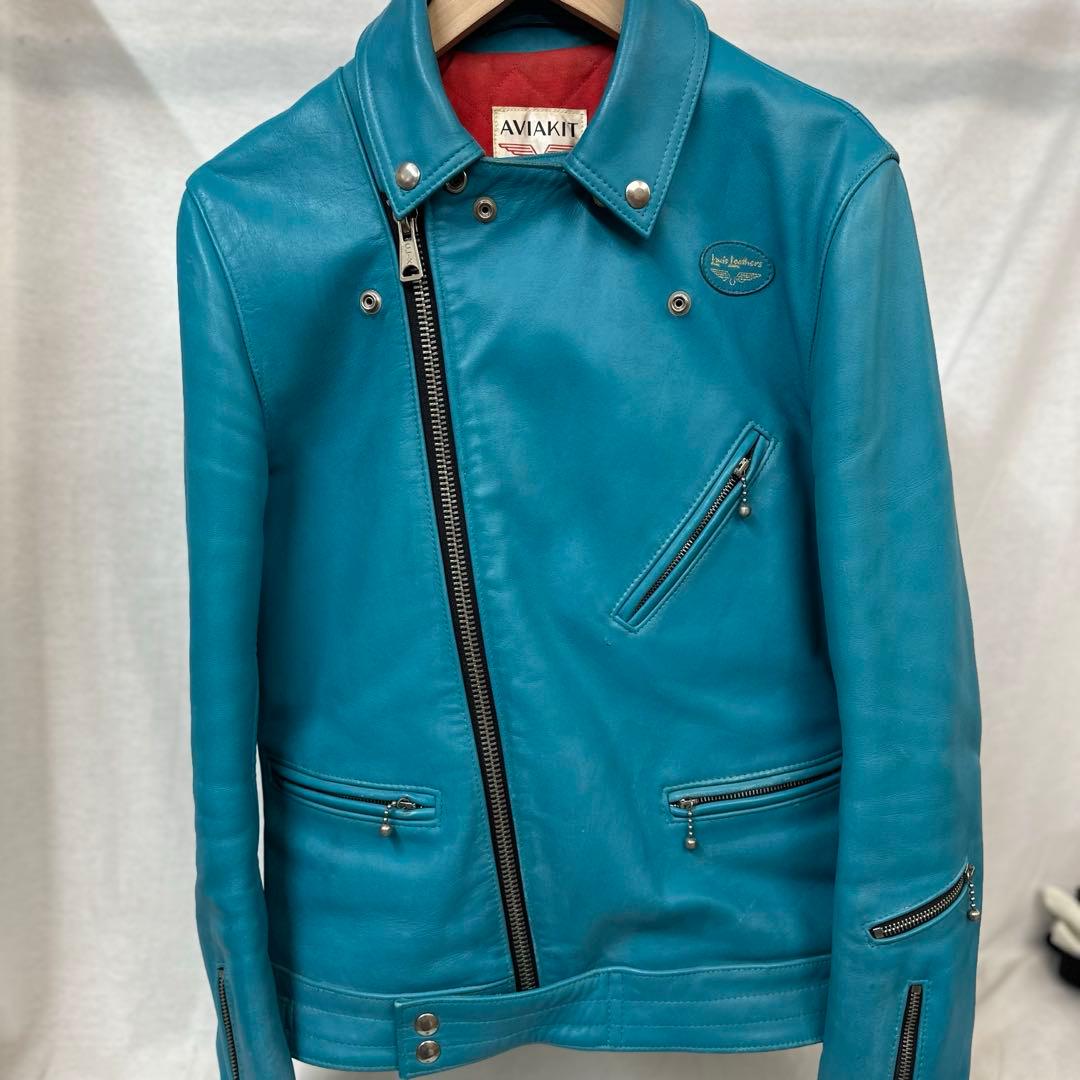 Lewis Leather サイクロンタイトフィット ダブルライダース （38）