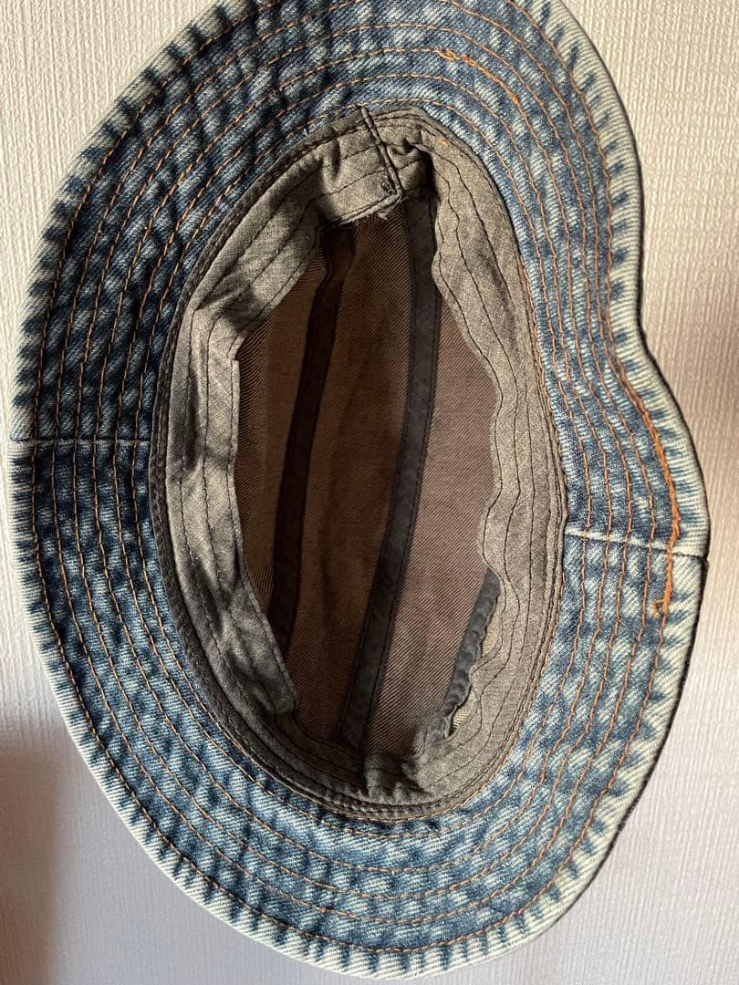 リ*タ様 70s ビンテージ デニム ファティーグハット バケット帽子 USアメ