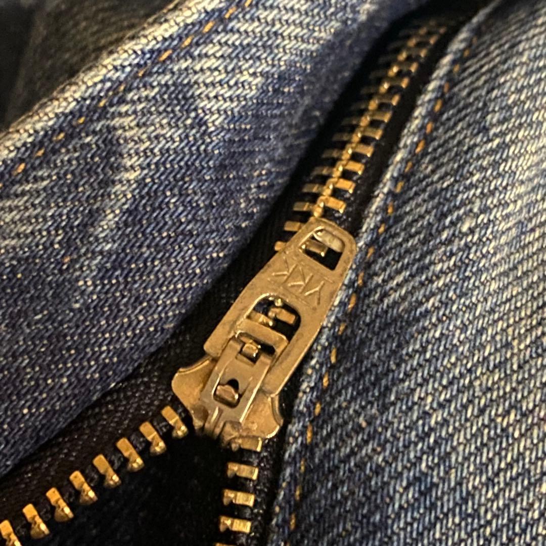 LEVI'S 505 刺繍 made in Japan ダメージ リペア 加工