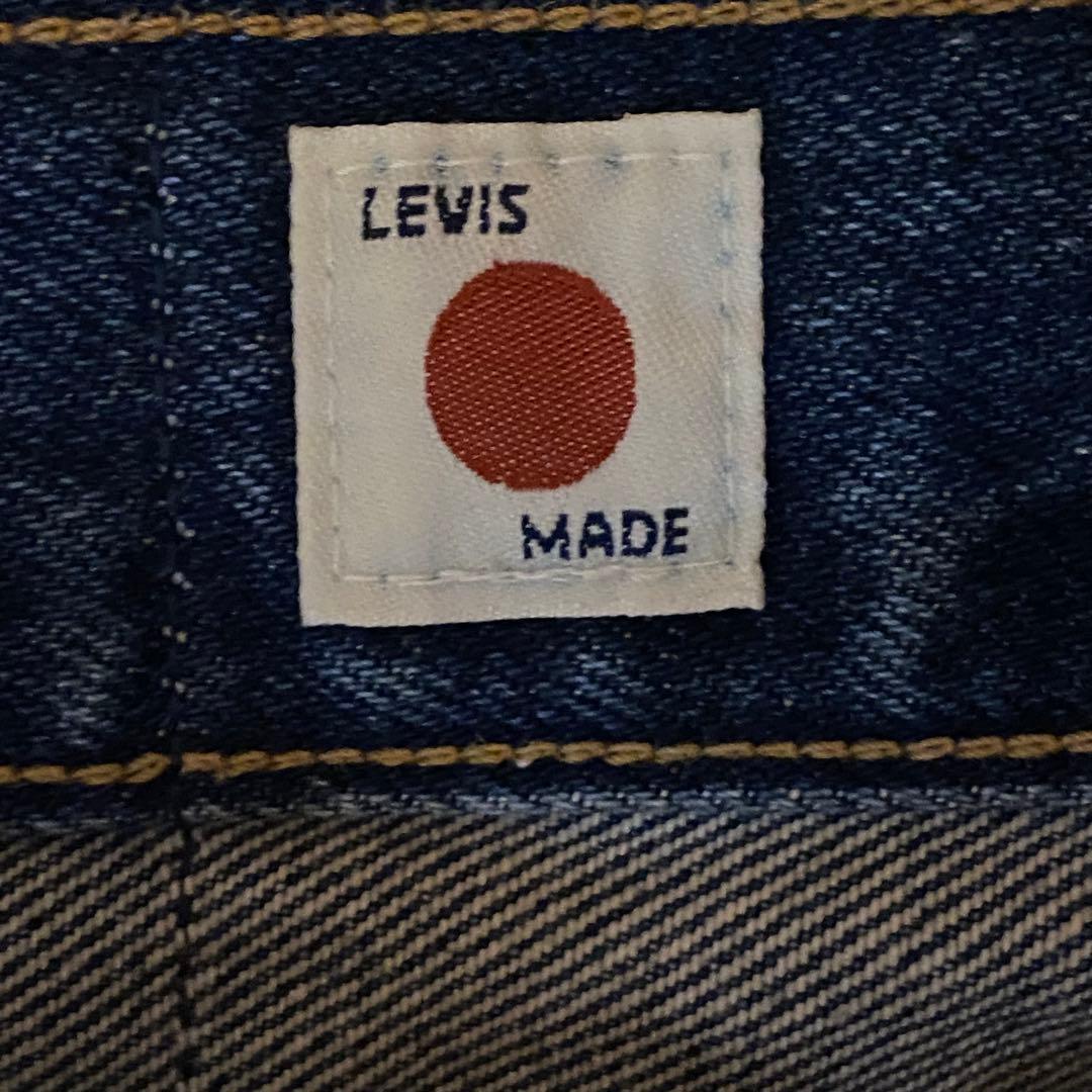 LEVI'S 505 刺繍 made in Japan ダメージ リペア 加工