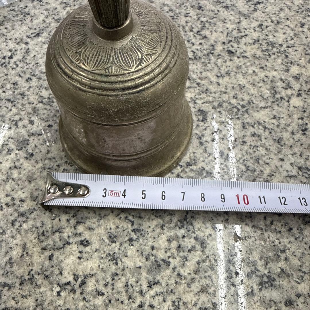 伝統的な金属製ベル 仏教美術 伊勢国 アンティーク レトロ 小物 格安