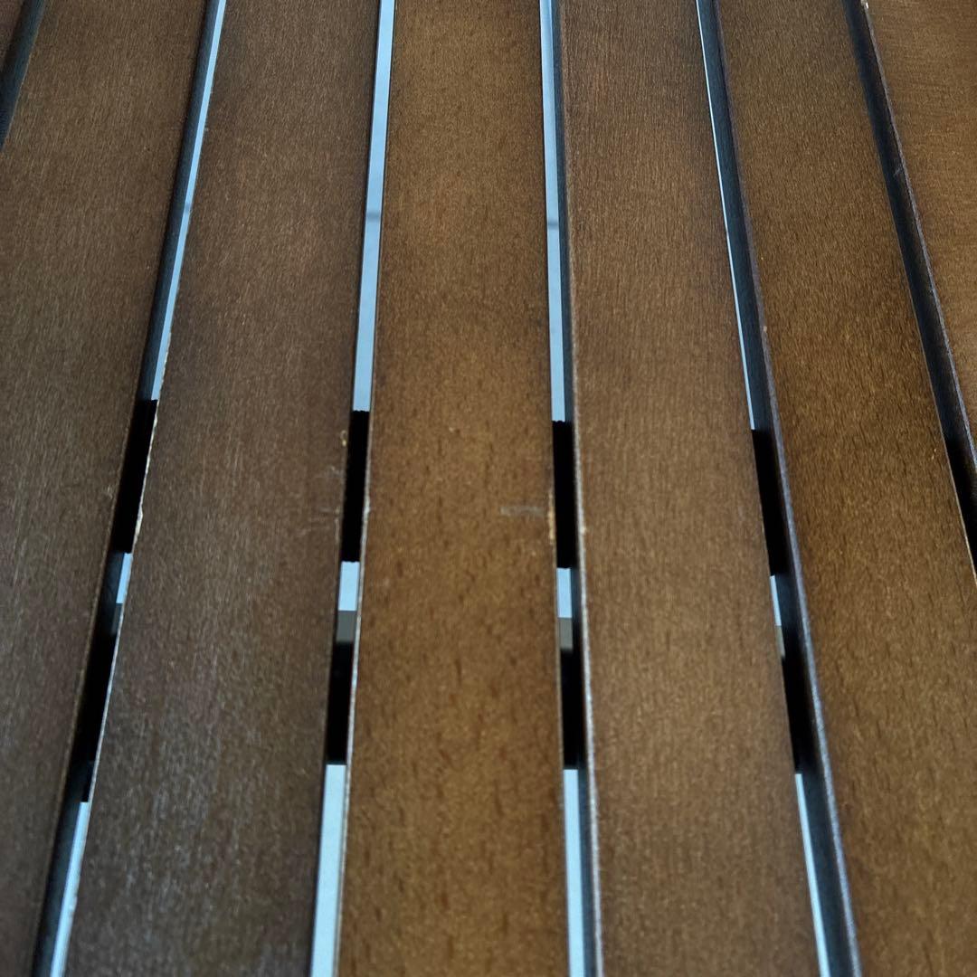 クイックキャンプ　ロールウッドテーブル