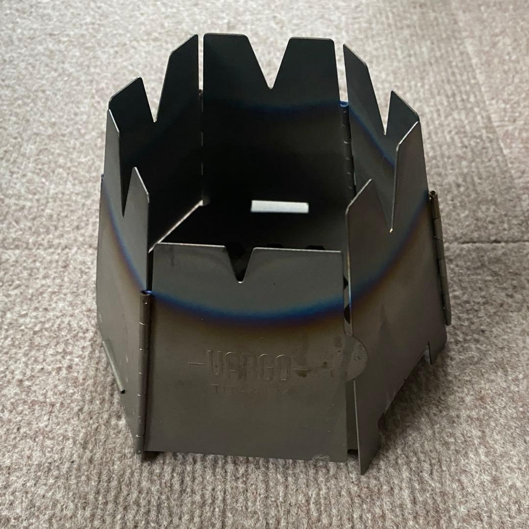 VARGO チタン ヘキサゴンウッドストーブ & チタニウムコンバーターストーブ