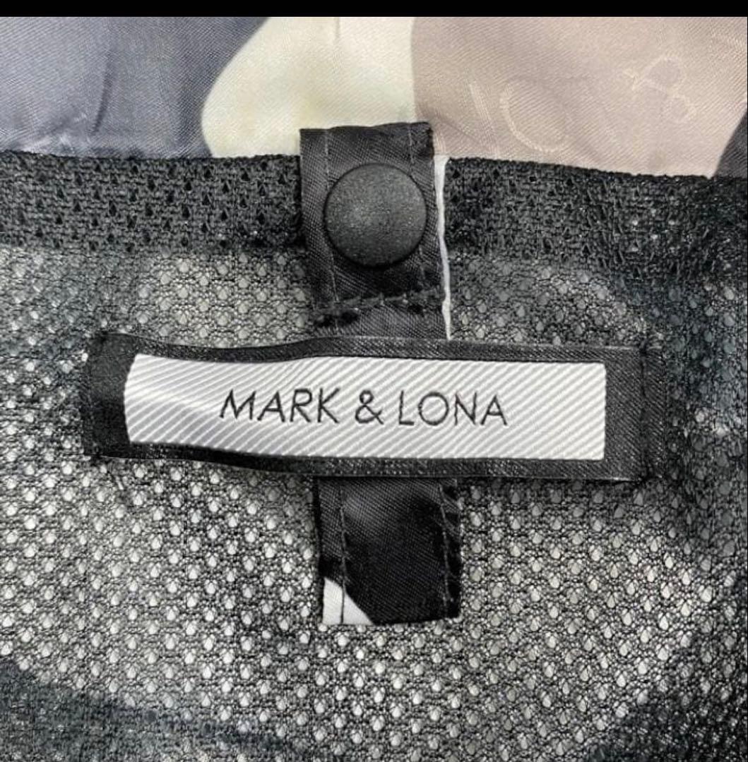 【美品】MARK & LONA★ゴルフ★ダブルジップ ブルゾン★ジャケット 50