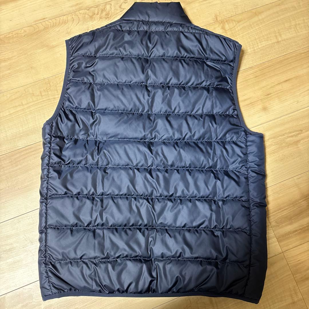 新品　アディダス　メンズ　エッセンシャルズ　ダウンベスト　ネイビー　紺　2XL