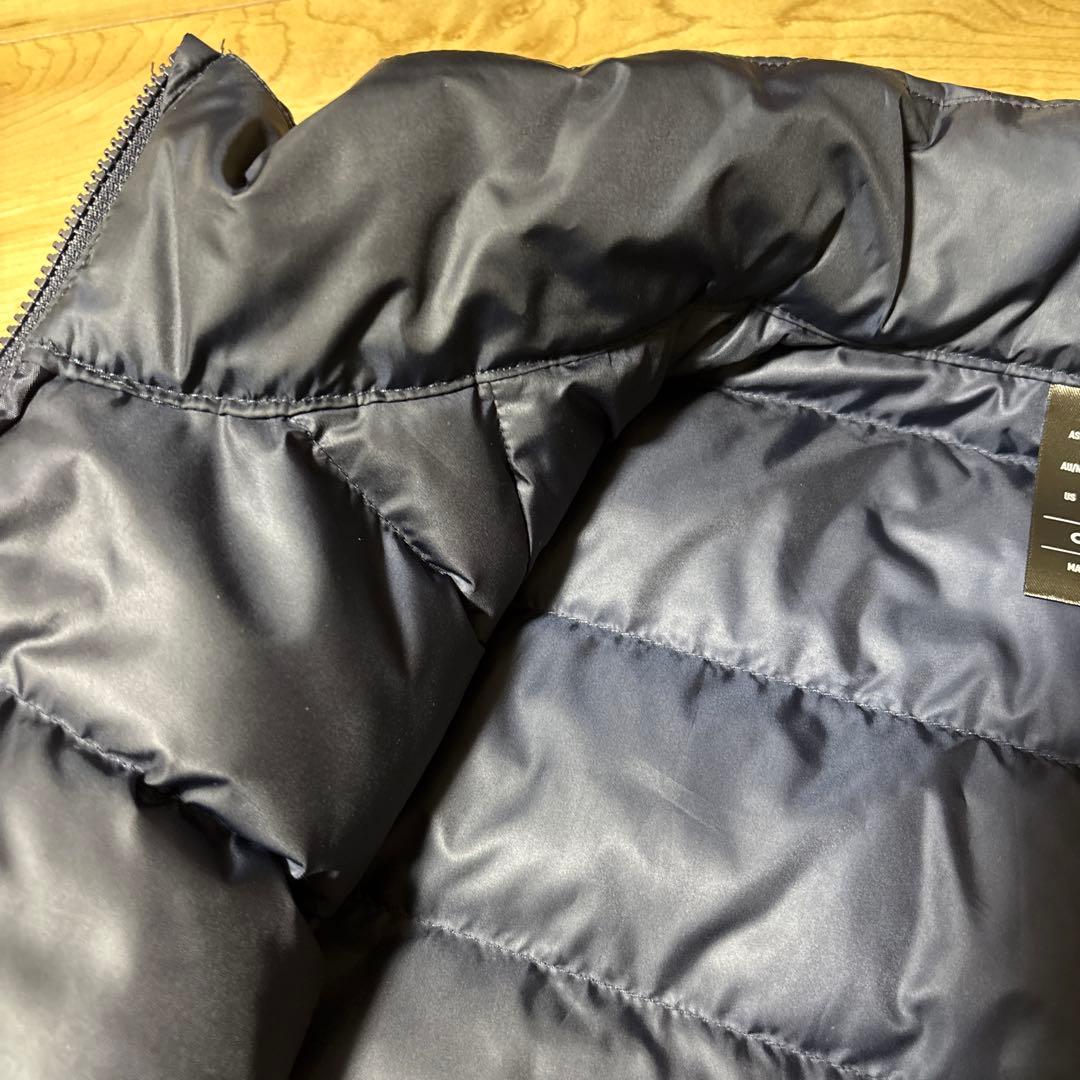 新品　アディダス　メンズ　エッセンシャルズ　ダウンベスト　ネイビー　紺　2XL