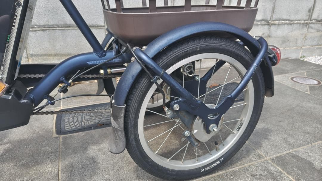 電動三輪車 ブリヂストン ラクットワゴン 電動アシスト