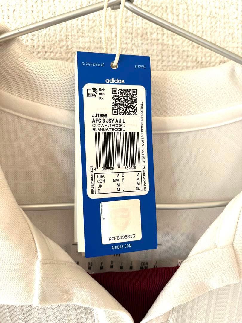 アーセナル 長袖 3rd オーセンティック ユニフォーム ギョケレシュ