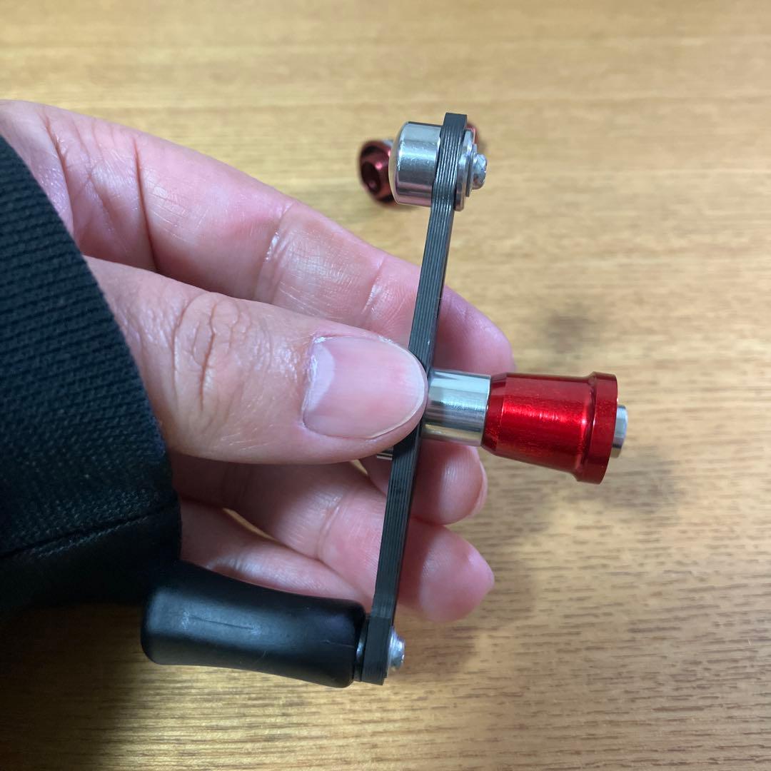 美品　ダイワ用　ZPI タクティカルハンドル　ゴメクサス　ショートスタンド