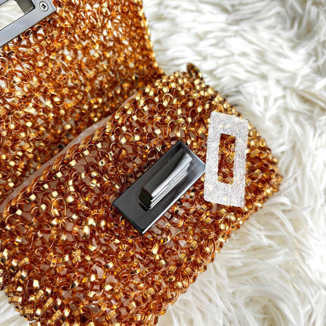 美品 アンテプリマ ルケット ミニアトゥーラ チェーン ターンロック