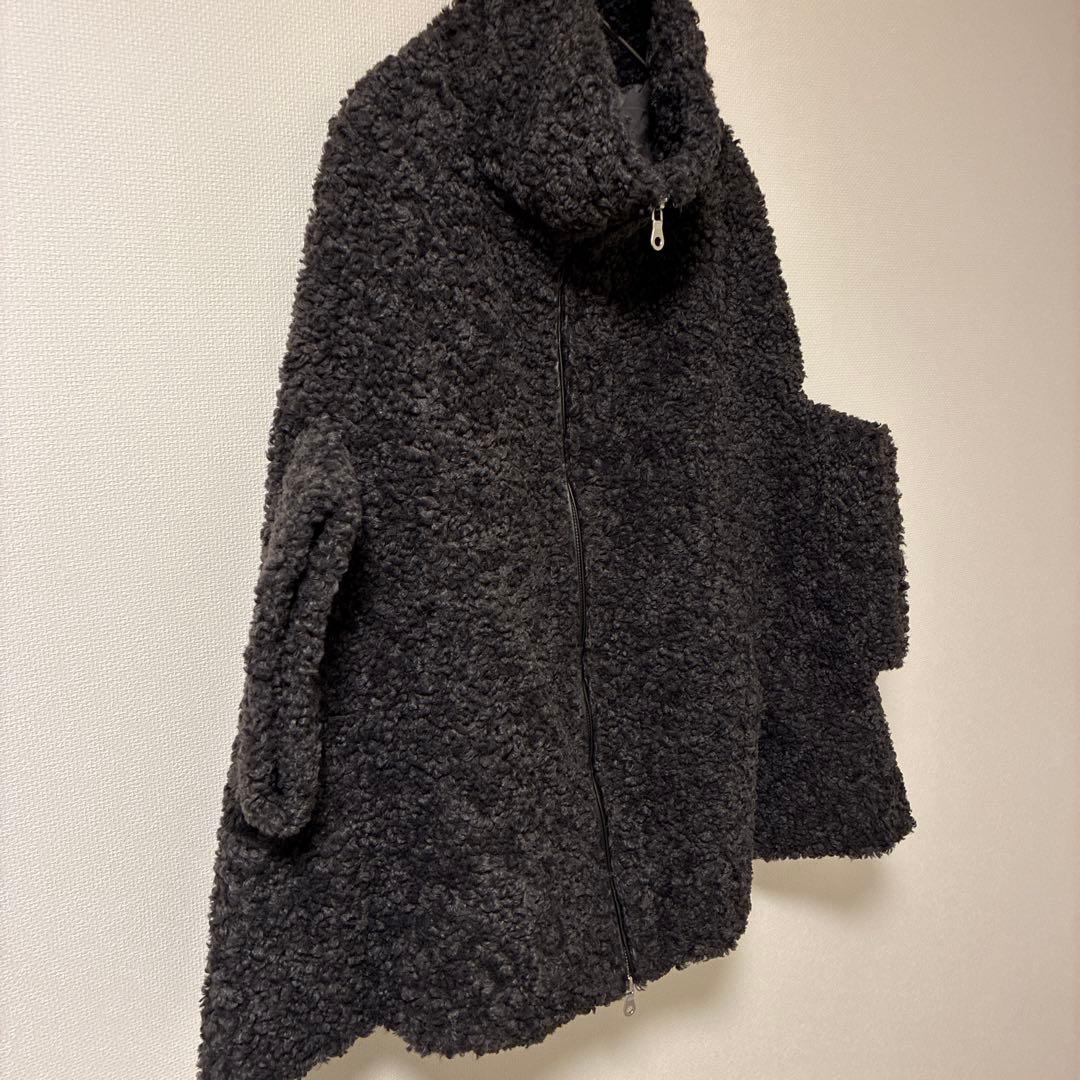 【完売品】threedots 【エバリー】プードルボア ケープ