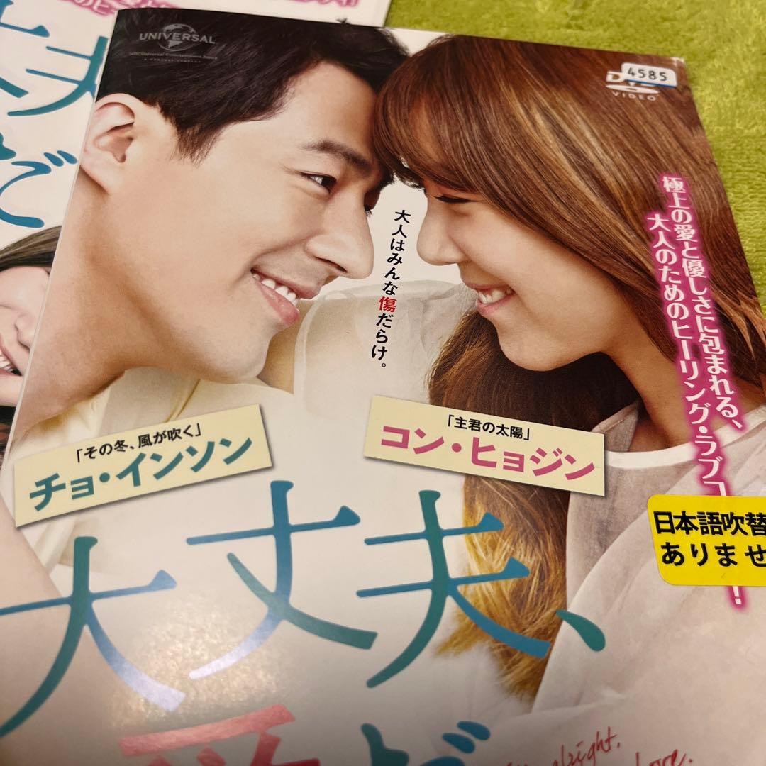 韓国ドラマDVD【大丈夫、愛だ】【全話】【レンタル落ちDVD】