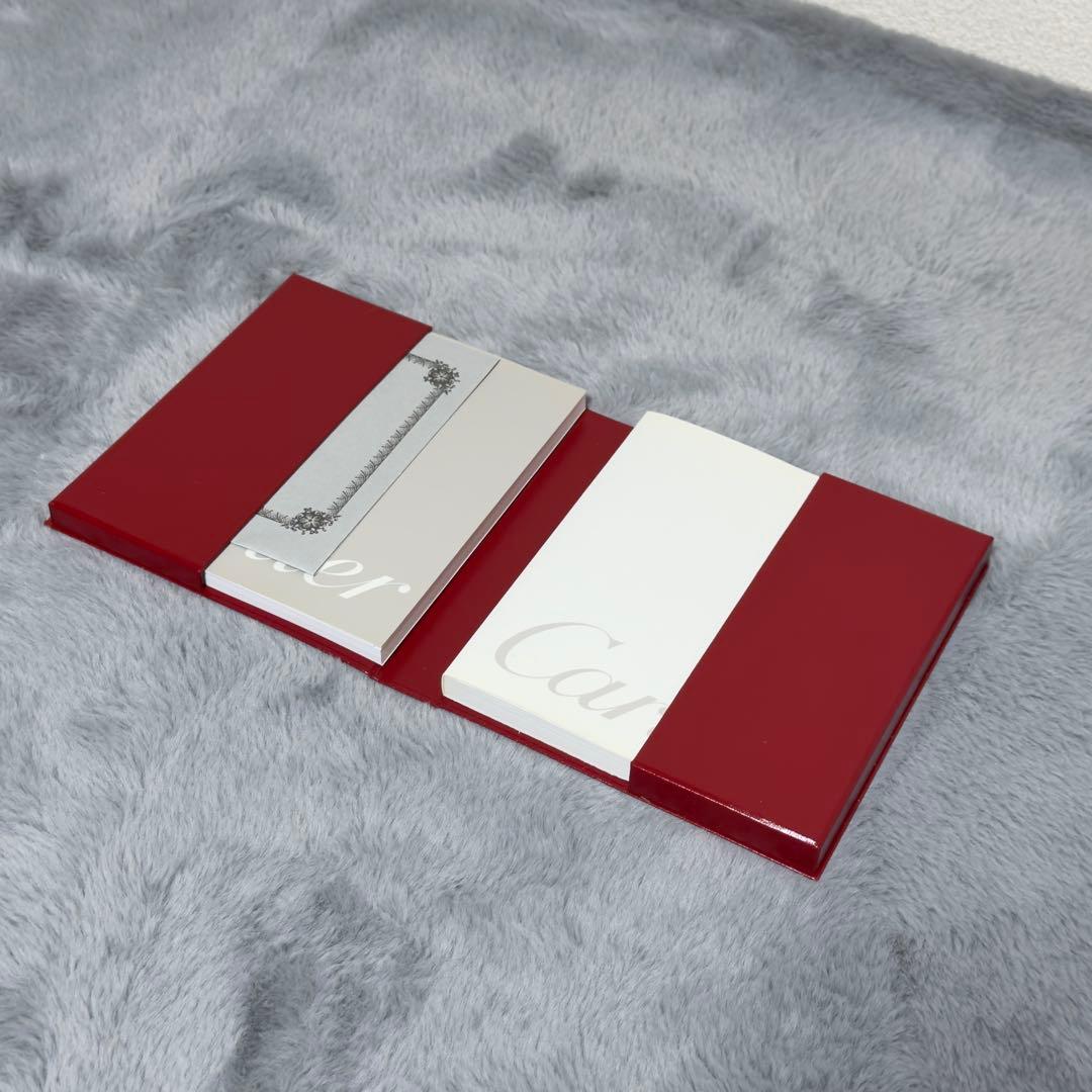【美品】Cartier 腕時計ケース　ウォッチ空箱　純正　赤 付属品付き