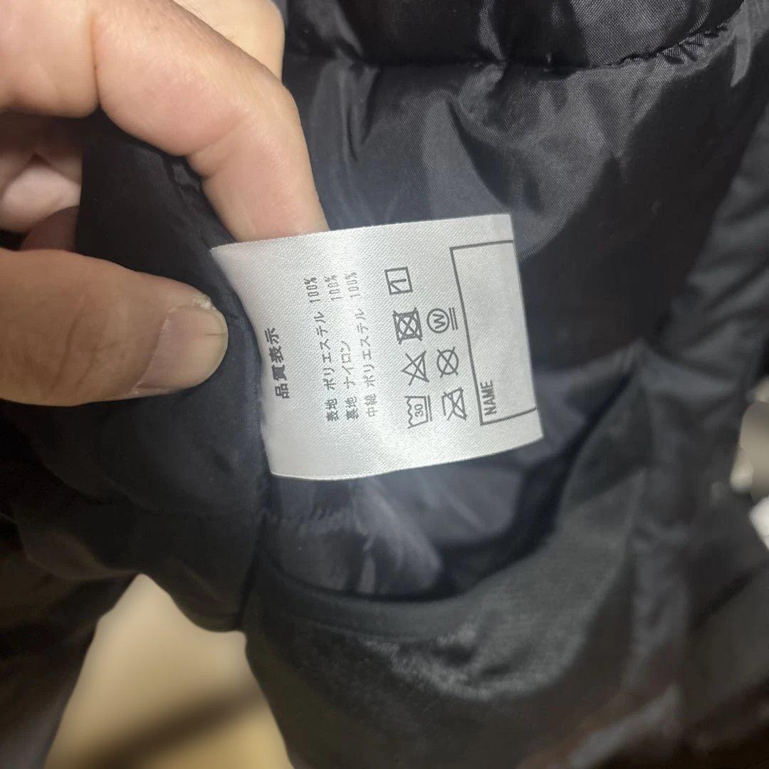 ACUORE ブラック ベンチコート Lサイズ　アクオレ