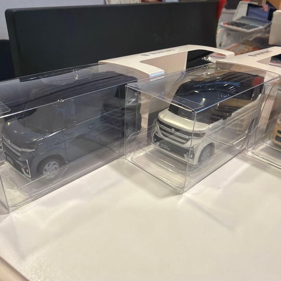 スズキ スペーシア カスタム ミニカー 4台セット