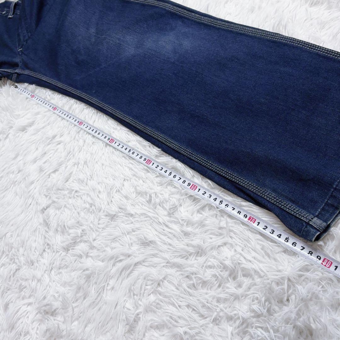 Lee ペインターパンツ W32ワークデニム ワイドストレート 古着 日本製