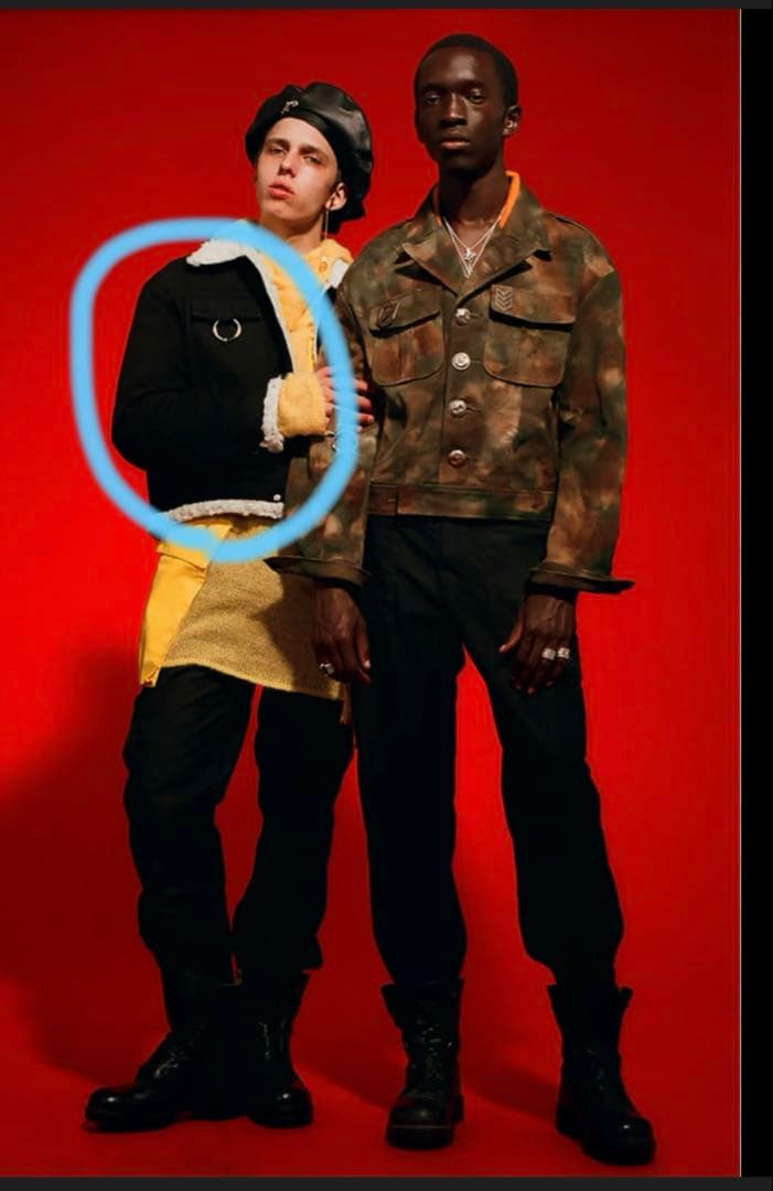 AMBUSH ボア　デニムジャケット