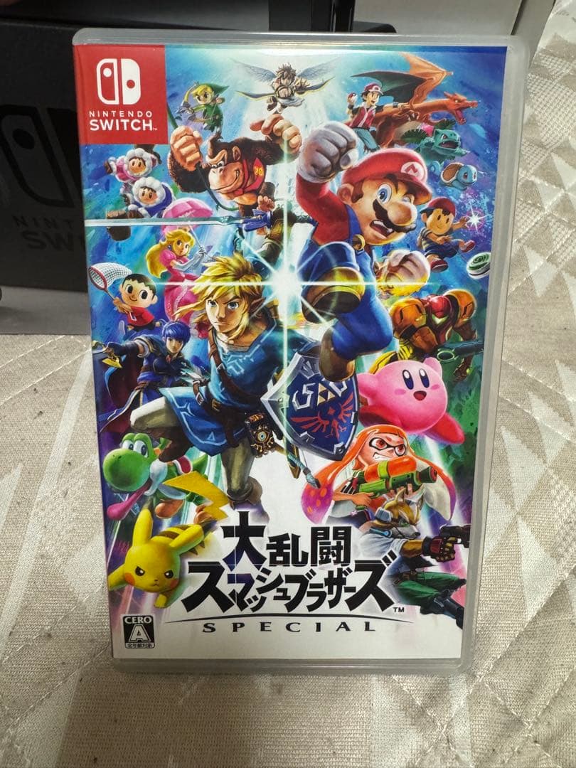 Nintendo Switch 本体 大乱闘スマッシュブラザーズ、モンハンライズ