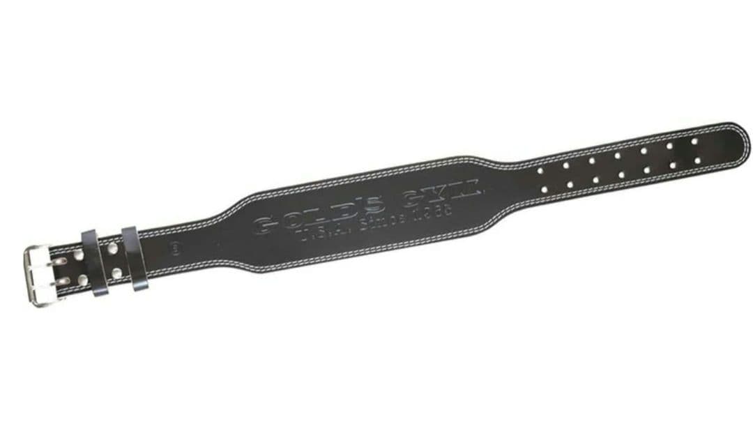 【美品】Gold's Gym パワーベルト レザー XLサイズ ブラック