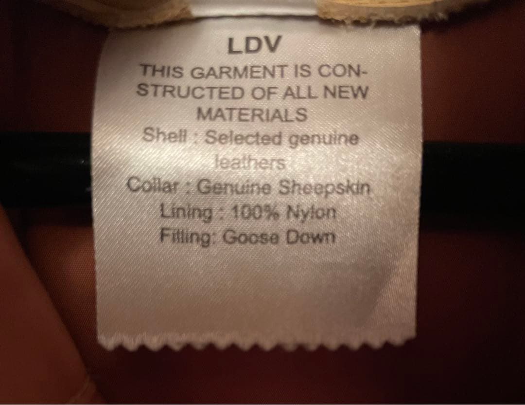 さ*パ様 ロッキーマウンテン Rockymountain レザー ダウン　ベスト