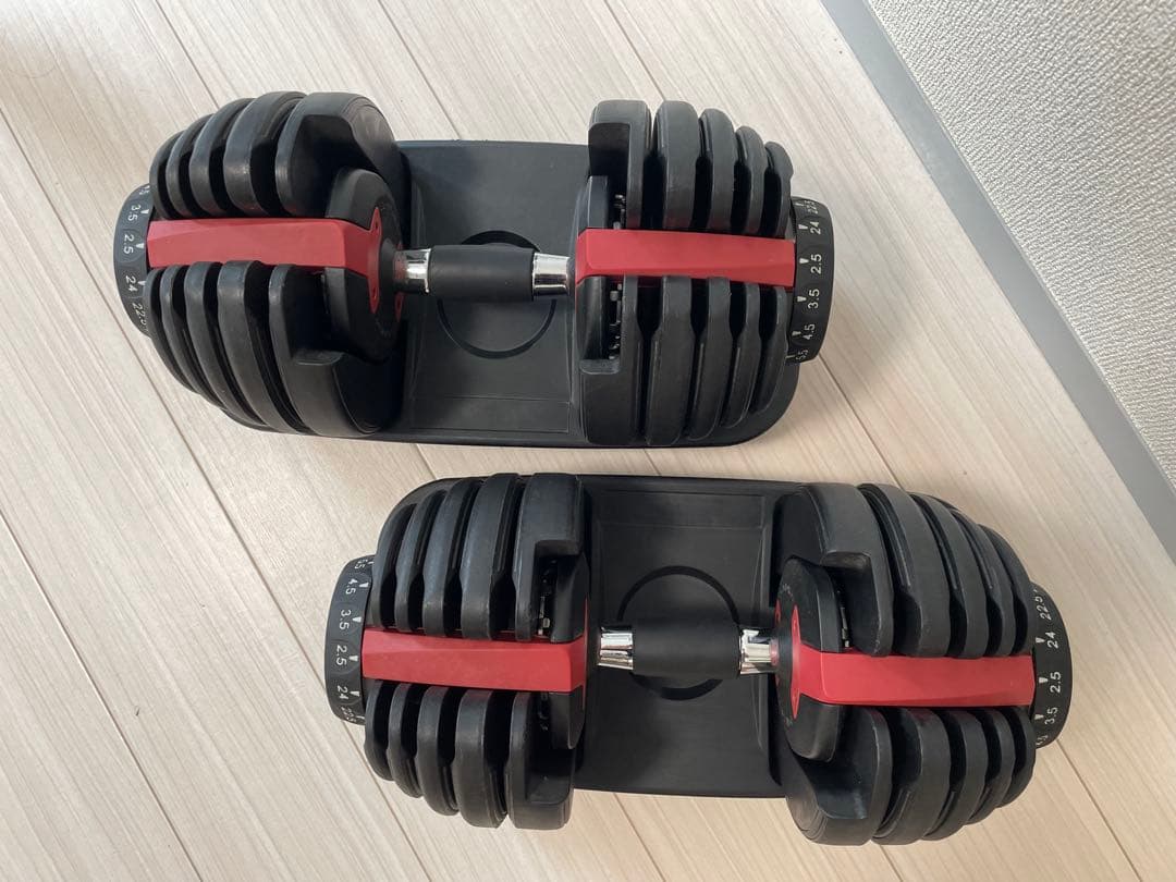 可変式ダンベル 2.5kg-24kg 片方② セット売