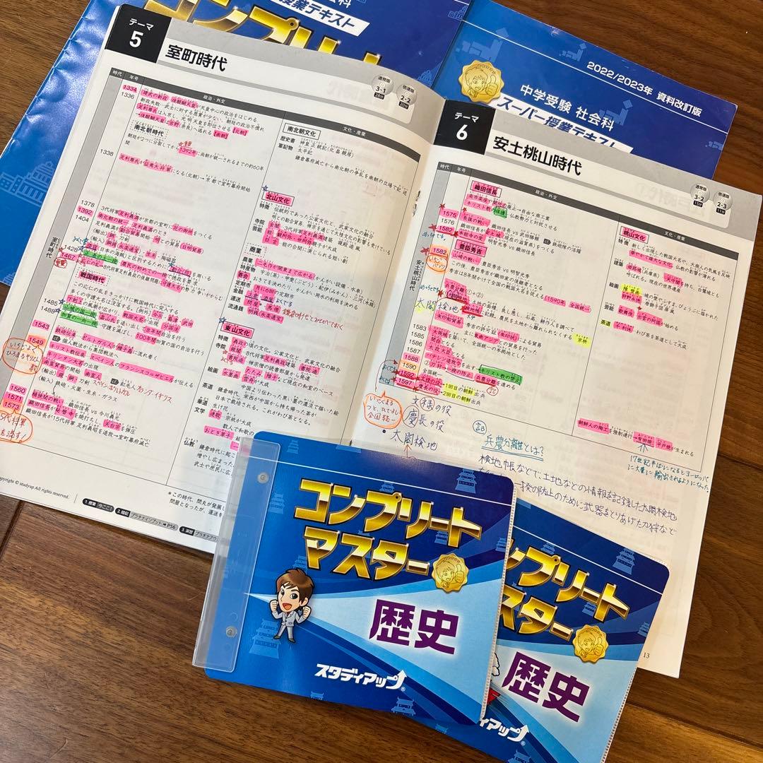 スタディアップ　コンプリートマスター　2022／2023資料改訂版