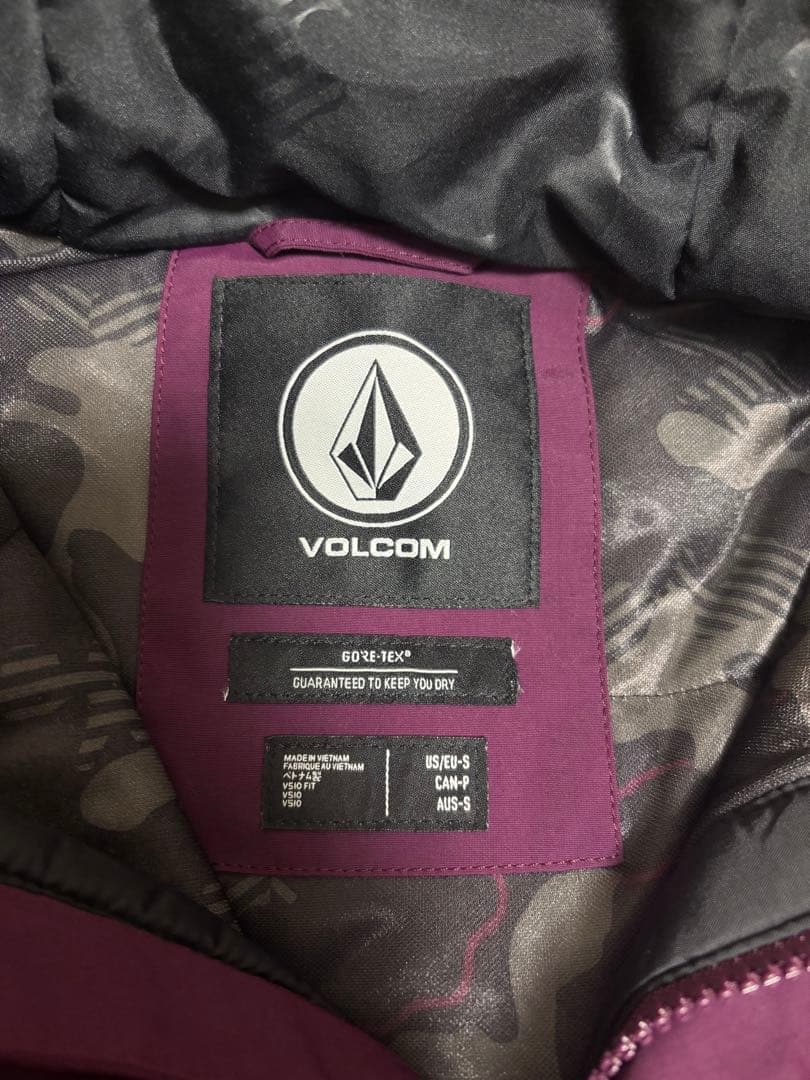 スノボウェア　VOLCOM GORE-TEX S