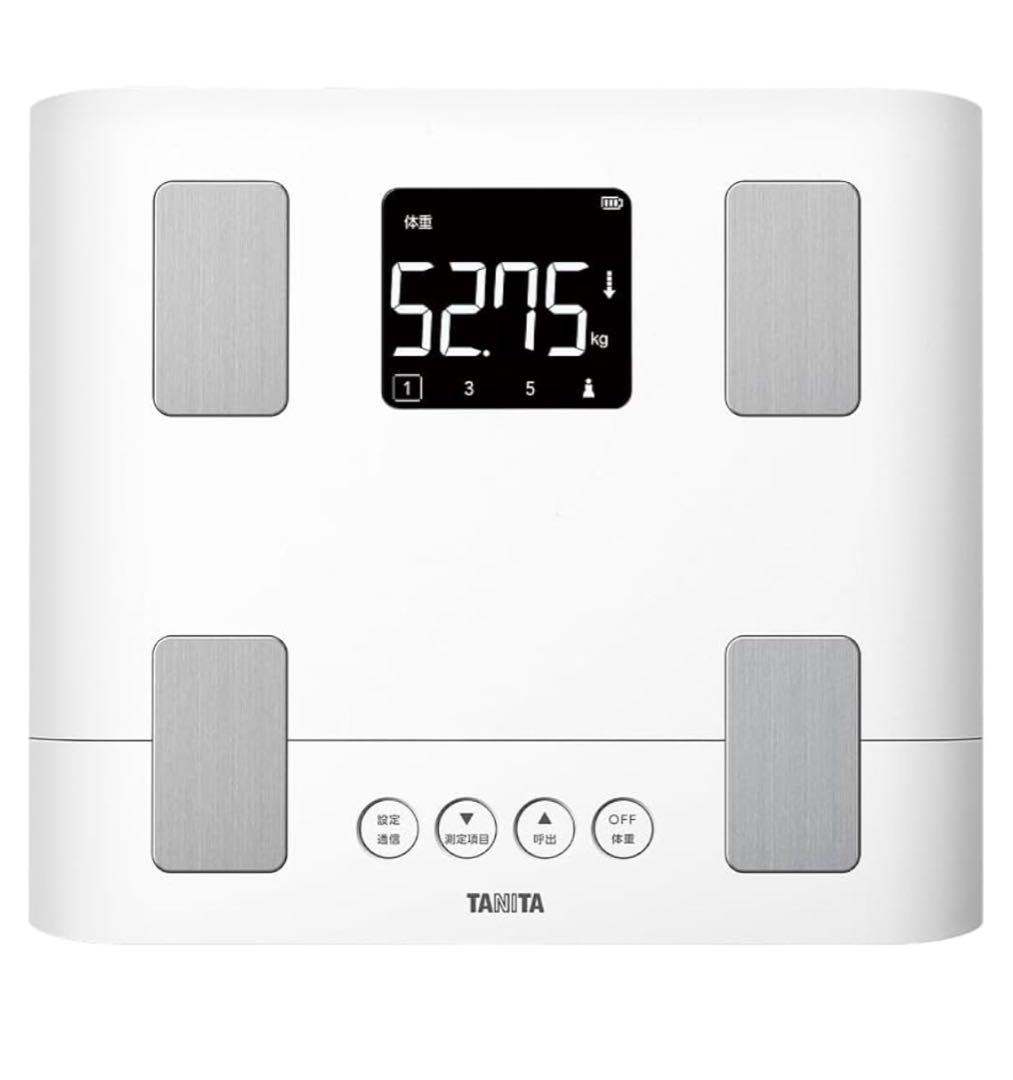 未使用 】タニタ TANITA BC-333L-WH ホワイト 体組成計 体重計