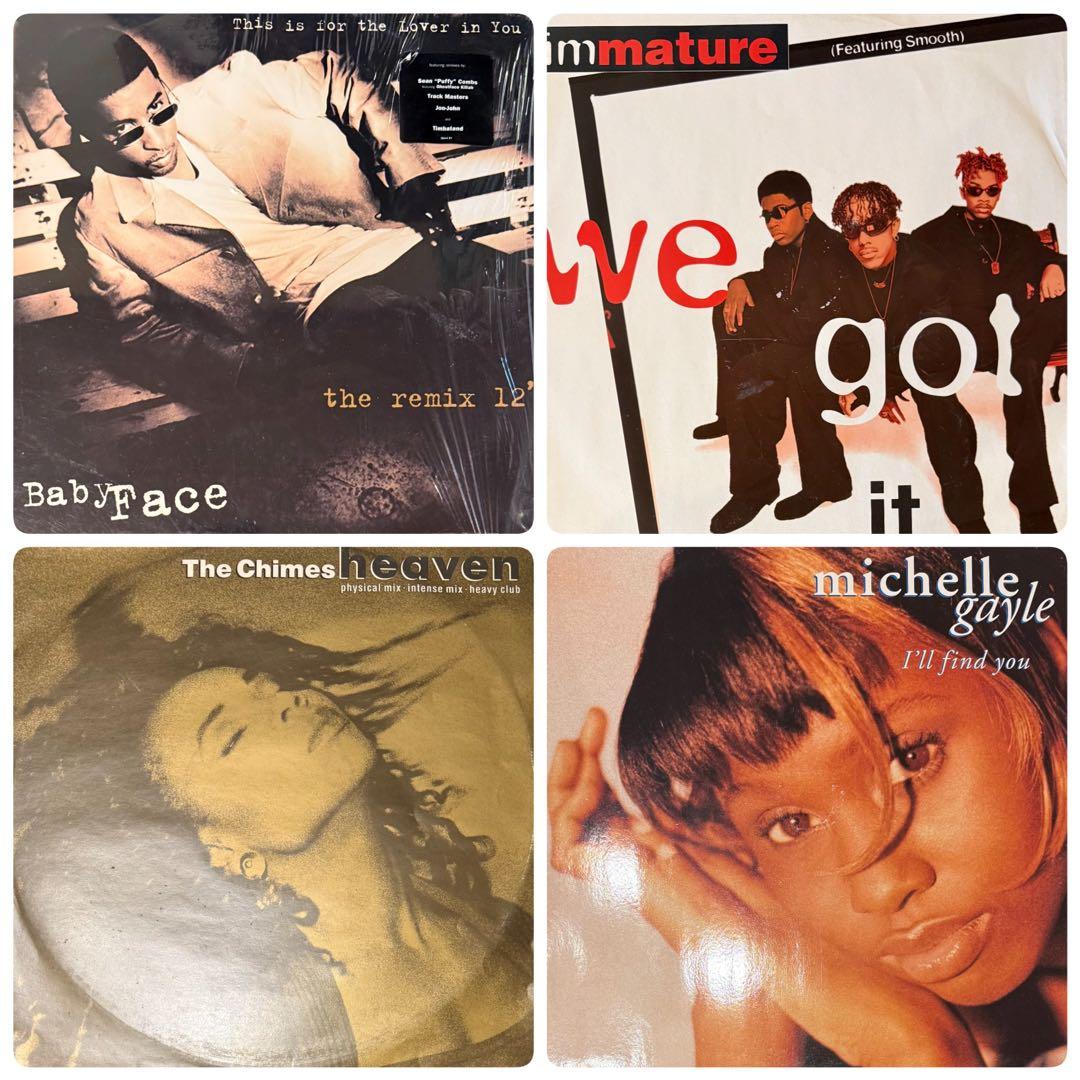 R&Bのレコード60枚まとめて 送料込み