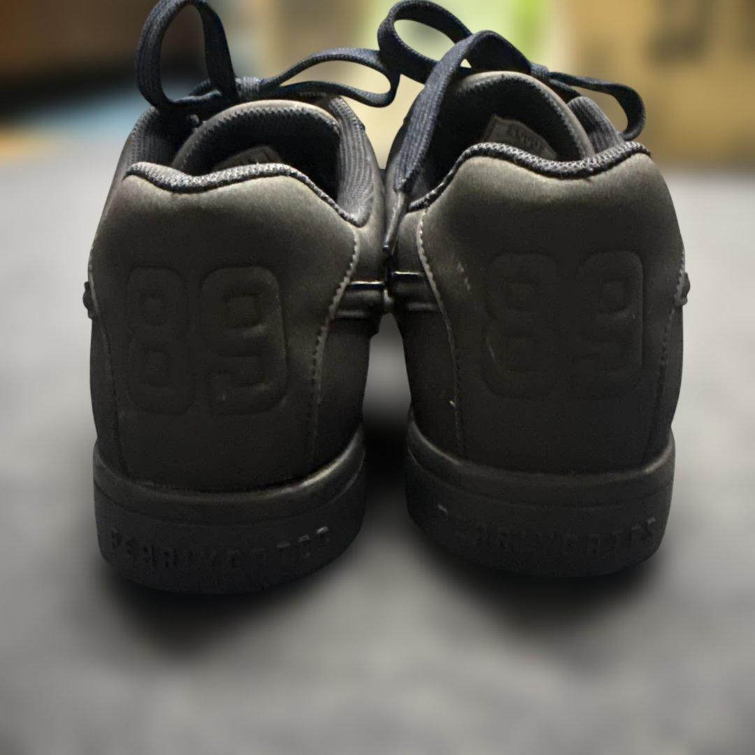 美品パーリーゲイツ PEARLYGATES ソフトスパイク ゴルフシューズ 紺