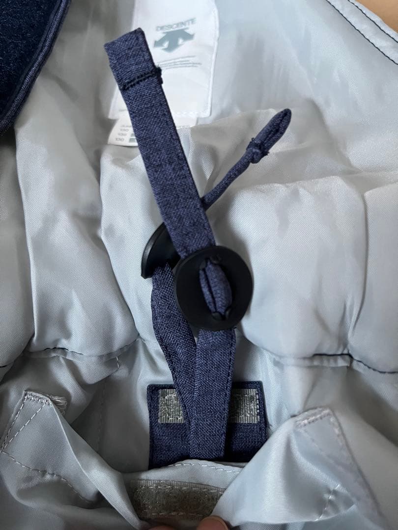 DESCENTEスキーウェア、インナーセット130調整可能